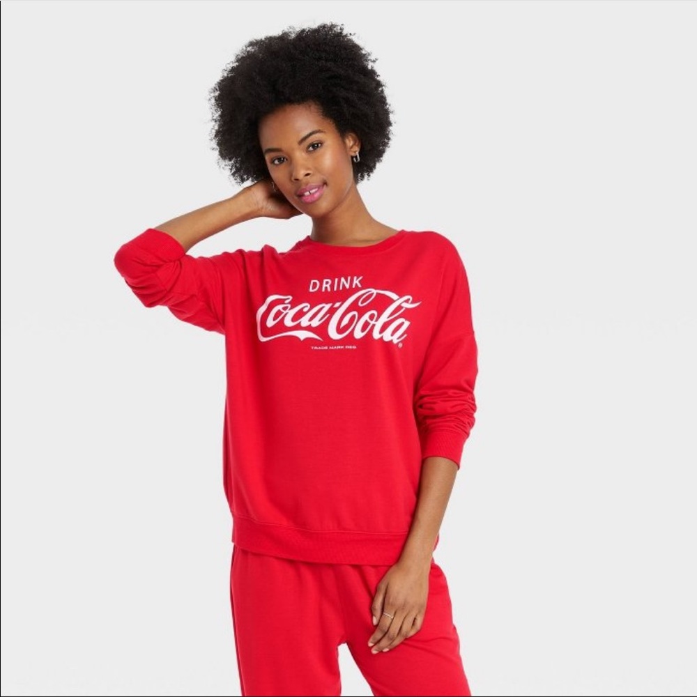 Coca Cola crew neck sweatshirt